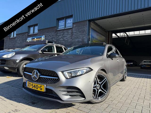 Mercedes-Benz A-KLASSE 180 Business Solution AMG | 1E EIGENAAR | 12MND GARANTIE | NL AUTO | PANODAK | AUTOMAAT | DAB | CARPLAY | CRUISE | LMV | DEALER ONDERHOUDEN | TREKHAAK |