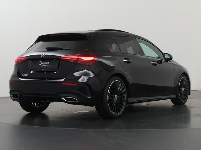 Mercedes-Benz A-KLASSE 180 Business Solution AMG | Premium Plus | Panoramaschuifdak | Nightpakket | 19"Multispaak AMG velgen | Stoelverwarming | 360° camera | Head-up display |