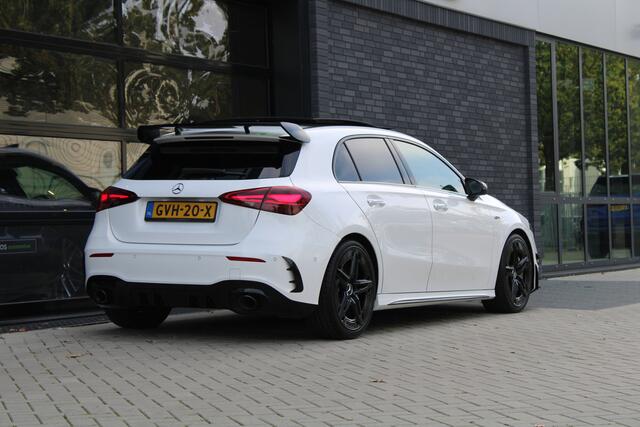 Mercedes-Benz A-KLASSE AMG 35 4MATIC | FACELIFT! | PANO | MEMORY | BURMESTER | DODE HOEK | RODE GORDELS | CAMERA |