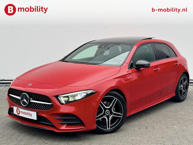 Mercedes-Benz A-KLASSE 180 Business Solution AMG Night Upgrade Automaat | Stoelverwarming | Achteruitrijcamera | DAB Audio