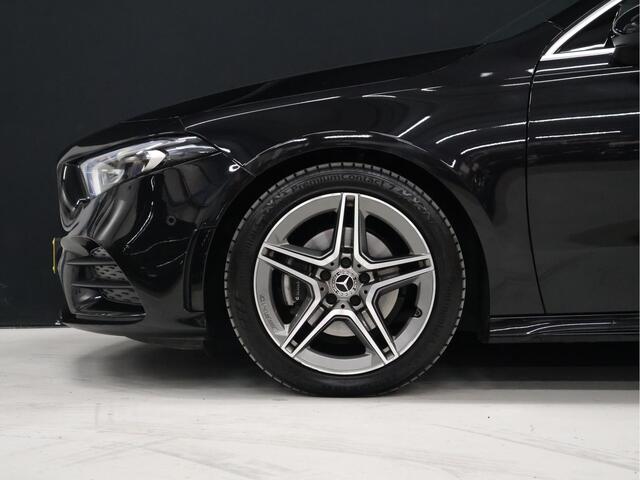 Mercedes-Benz A-KLASSE 200 AMG Sport [SFEER, SCHUIFKANTELDAK, CAMERA, PDC 360, MEMORY SEATS, STOELVERWARMING, CRUISE CONTROL, FLIPPERS, NAVIGATIE, NIEUWSTAAT]