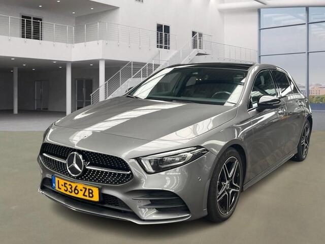 Mercedes-Benz A-KLASSE 200 Aut. Bus. Sol. AMG Sport | Panorama | Burmester | Memory | Multi Beam | Sfeer Verlichting |