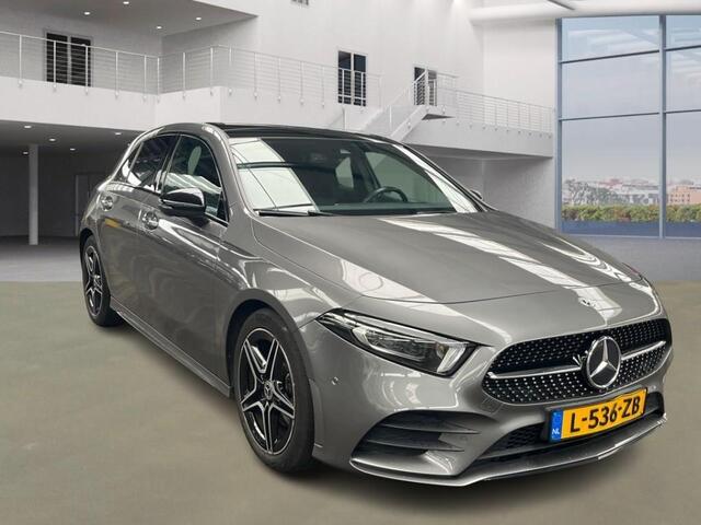 Mercedes-Benz A-KLASSE 200 Aut. Bus. Sol. AMG Sport | Panorama | Burmester | Memory | Multi Beam | Sfeer Verlichting |