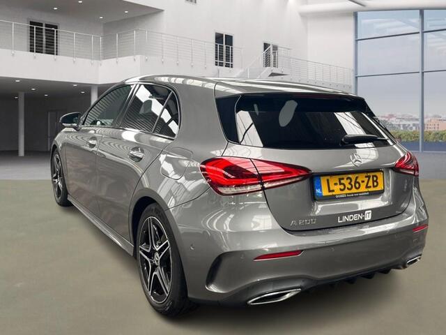 Mercedes-Benz A-KLASSE 200 Aut. Bus. Sol. AMG Sport | Panorama | Burmester | Memory | Multi Beam | Sfeer Verlichting |