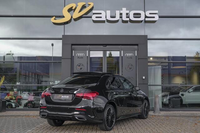 Mercedes-Benz A-KLASSE A250e AMG 218pk Hybrid Panoramadak Night pakket Widescreen Sfeerverlichting 19" LMV NLauto