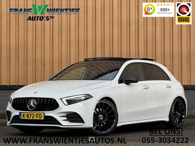 Mercedes-Benz A-KLASSE 180 Business Solution AMG | Panoramadak | Memory Stoelen | Sfeerverlichting | Multibeam Led | Camera | Keyless | Afneembare Trekhaak | Stoelverwarming | Apple Carplay | Android Auto |