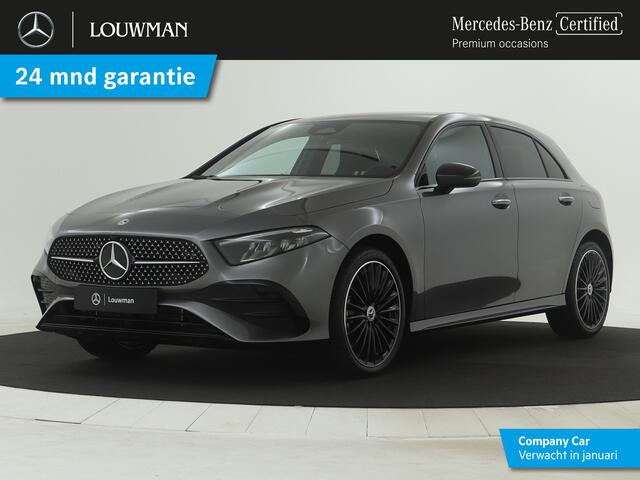 Mercedes-Benz A-KLASSE 250 e AMG Line | Nightpakket | Premium Pack | Extra USB-poorten | KEYLESS GO | Dodehoekassistent | Sfeerverlichting | Verwarmde stoelen vooraan | Parkeerpakket met achteruitrijcamera |