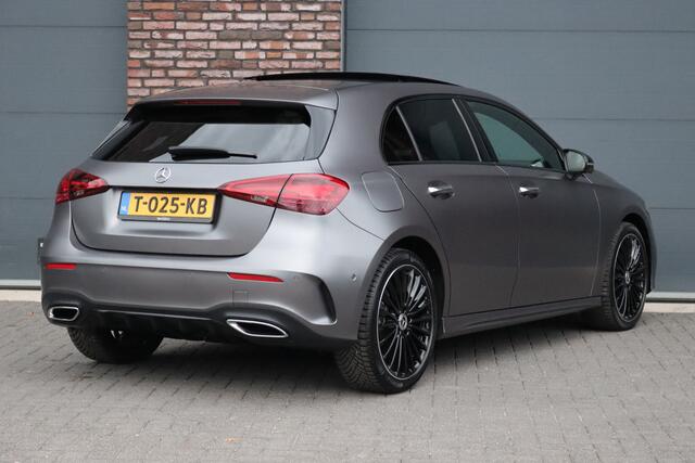 Mercedes-Benz A-KLASSE 250 e AMG Line | Panoramadak | Memory | HUD | Keyless Go | Advanced Sound System | Surround Camera | Multibeam LED | Dodehoekassistent | Sfeerverlichting |