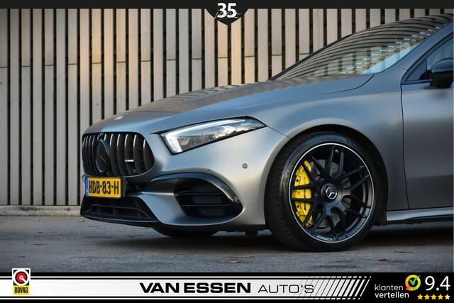 Mercedes-Benz A-KLASSE AMG 45 S 4MATIC+ Premium Plus Pano Burmester Head-Up 360-Camera ACC Sfeerverlichting