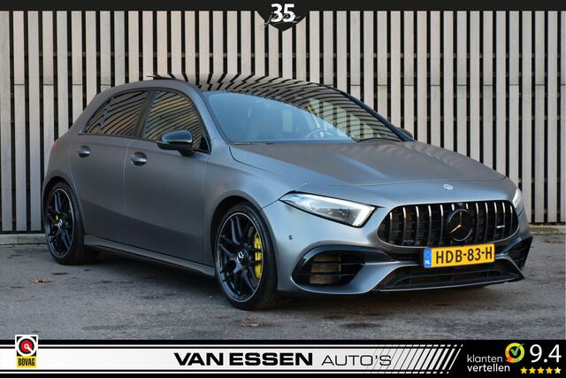 Mercedes-Benz A-KLASSE AMG 45 S 4MATIC+ Premium Plus Pano Burmester Head-Up 360-Camera ACC Sfeerverlichting