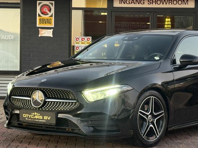 Mercedes-Benz A-KLASSE 200 Launch Edition Premium AMG-Line automaat panoramadak navigatie climate ctr cruise ctr leder keyless-go lmv 18 inch dealer onderhouden