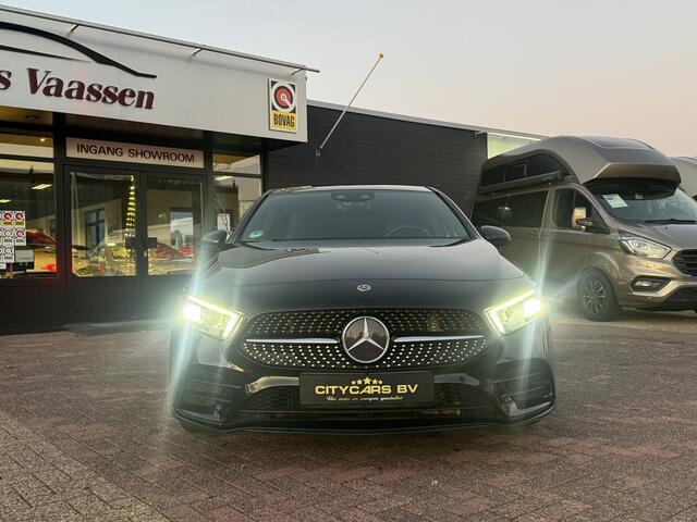 Mercedes-Benz A-KLASSE 200 Launch Edition Premium AMG-Line automaat panoramadak navigatie climate ctr cruise ctr leder keyless-go lmv 18 inch dealer onderhouden