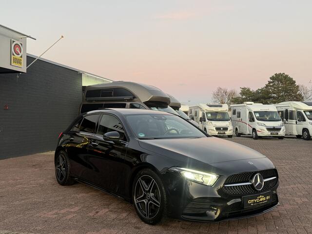Mercedes-Benz A-KLASSE 200 Launch Edition Premium AMG-Line automaat panoramadak navigatie climate ctr cruise ctr leder keyless-go lmv 18 inch dealer onderhouden