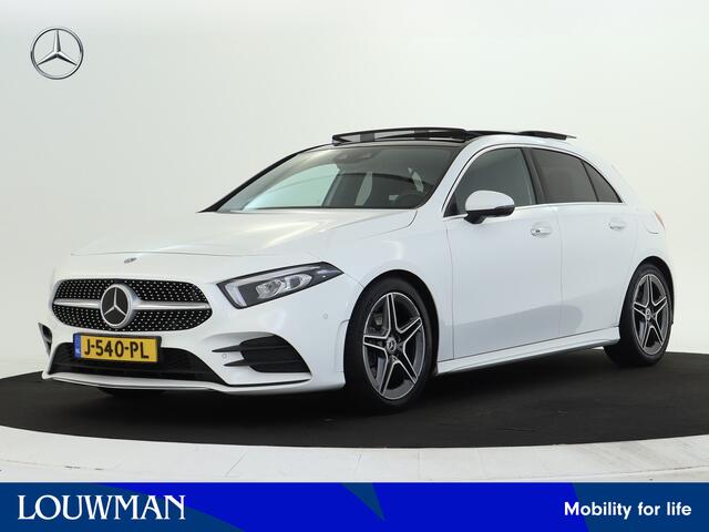 Mercedes-Benz A-KLASSE 200 Launch Edition Premium Plus AMG Styling | Panoramadak | Sfeerverlichting | Head Up Display | Dode hoek assistent | Electr. stoelen met geheugen