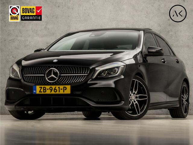 Mercedes-Benz A-KLASSE 200 AMG Sport 157Pk Automaat (SCHUIFDAK, NAVIGATIE, MEMORY SEATS, LEDER/ALCANTARA, STOELVERWARMING, RODE GORDELS, HARMAN/KARDON, ADAPTIVE CRUISE, CLIMATE, GETINT GLAS, NIEUWSTAAT)