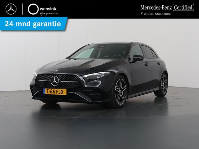 Mercedes-Benz A-KLASSE 180 AMG Line | Premium pakket | Night pakket | Burmester audio | Stoelverwarming |