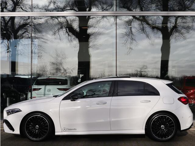 Mercedes-Benz A-KLASSE 180 Star Edition AMG Line Plus | Panoramadak | Navigatie | 360 camera | Keyless Entry | Dodehoekassistent | Automaat