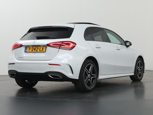 Mercedes-Benz A-KLASSE 250 e AMG Line | Night | Panoramadak | Widescreen | Stoelverwarming | Achteruitrijcamera | Sfeerverlichting |