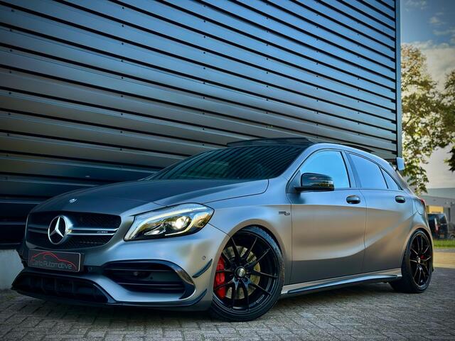 Mercedes-Benz A-KLASSE AMG 45 4MATIC PANO|SCHAALSTOEL|MEMORY|MAGNO