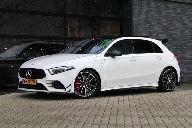Mercedes-Benz A-KLASSE AMG 35 4MATIC Edition 1 | FULL OPTION! | SCHAALSTOELEN | PANO | BURMESTER | STERRENHEMEL | HUD | MEMORY | 360 |