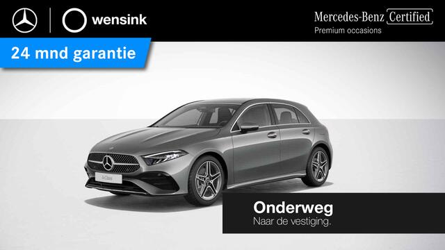 Mercedes-Benz A-KLASSE 180 AMG Line | Widescreen | Sfeerverlichting | Stoelverwarming | Parkeercamera |