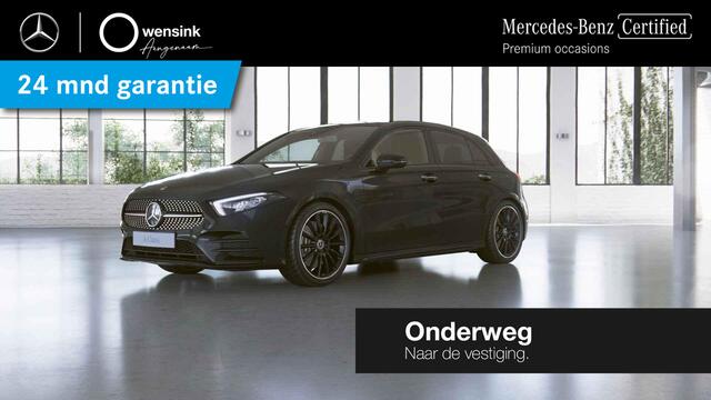 Mercedes-Benz A-KLASSE 250 e AMG Line | Night | Widescreen | Panoramadak | 19" lichtmetalen velgen |