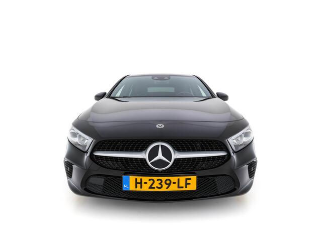 Mercedes-Benz A-KLASSE 160 Business Solution (INCL-BTW) *LEATHER- FABRIC | FULL-LED | WIDE-SCREEN-COCKPIT | CAMERA | NAVI-FULLMAP | HEATED-COMFORTSEATS | ECC | PRIVACY-GLASS | PDC | KEYLESS | CRUISE | CARBON-INLAY | 16''ALU*