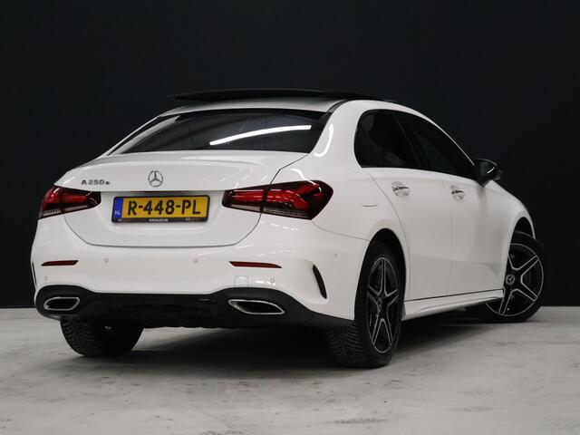 Mercedes-Benz A-KLASSE 250 e Business Solution AMG Limited [TREKHAAK INKLAPBAAR, SCHUIFKANTELDAK, APPLE CARPLAY, ANDROID, SFEERVERLICHTING, CAMERA, ADAPTIVE CRUISE, STOELVERWARMING, PDC V+A, HALF LEDER, CLIMATE, NIEUWSTAAT]