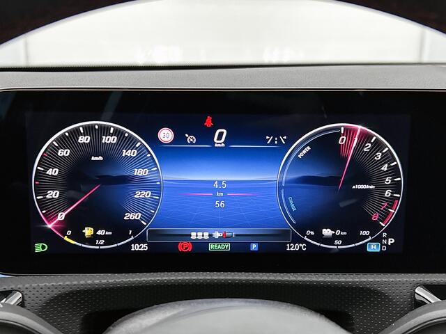 Mercedes-Benz A-KLASSE 250 e Business Solution AMG | Panoramaschuifdak | Stoelverwarming | Multibeam LED | Smartphone integratie | Sfeerverlichting 64 kleuren | Extra USB-poorten |