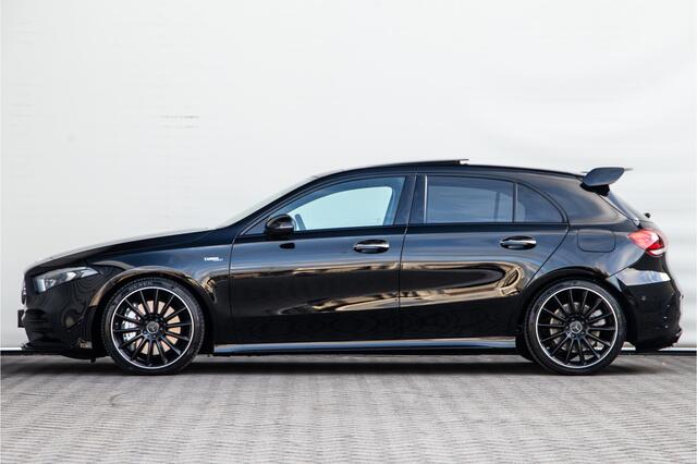 Mercedes-Benz A-KLASSE AMG 35 4MATIC Premium, Performance Stoelen, Pano, Burmester, Memory