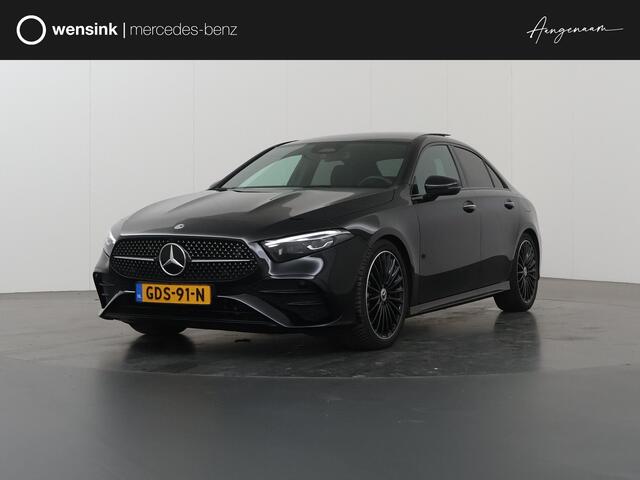 Mercedes-Benz A-KLASSE 180 AMG Line Panoramadak | 19inch LM Velegen | Multibeam led | Night pakket | Key less Go |