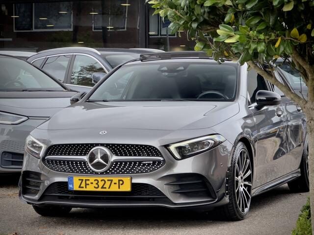 Mercedes-Benz A-KLASSE 220 AUT7 35AMG-PAKKET 285PK PANODAK LEDER CAMERA DIGI-DASH APPLE-CARPLAY LED LMV-19INCHE PDC