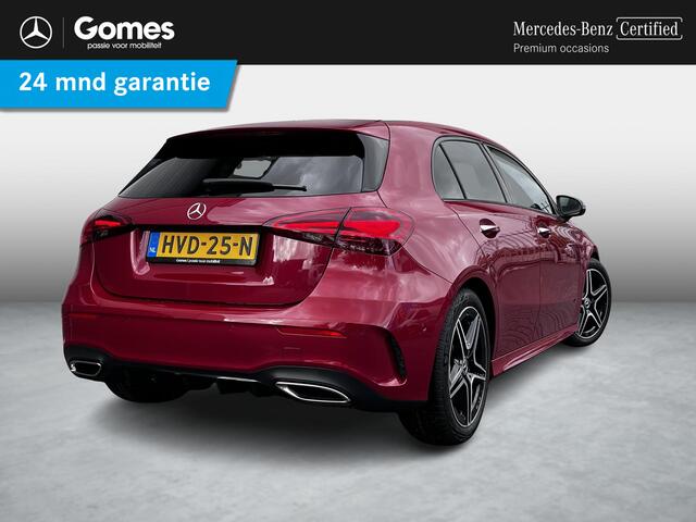Mercedes-Benz A-KLASSE 180 Star Edition AMG | Night Pakket | Panoramadak | Apple CarPlay | Android Auto | Sfeerverlichting | Stoelverwarming | Parkeersensoren | Achteruitrijcamera | Elektrisch Inklapbare Buitenspiegels