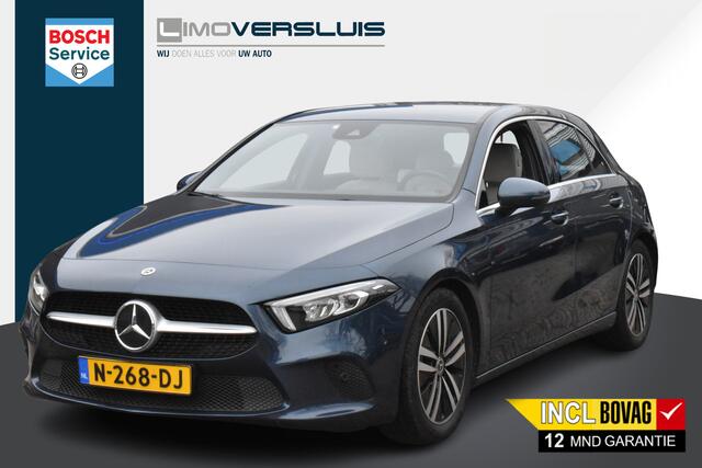 Mercedes-Benz A-KLASSE 180 Business Solution Luxury | 1e Eigenaar | Lederen bekleding | Navigatie | Sfeerverlichting | 12 mnd BOVAG garantie | Whatsapp 06-53188999