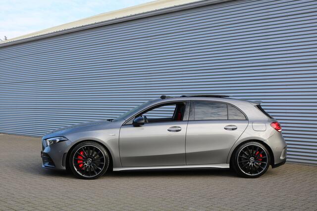 Mercedes-Benz A-KLASSE AMG 35 4MATIC AMG NightPakket (Pano Sportleder/Memory Carplay HeadUp Burmester 360Camera Distronic Keyless Multibeam 19InchAMG