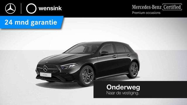 Mercedes-Benz A-KLASSE 180 Star Edition AMG Line | Night | Achteruitrijcamera | Led koplampen | Stoelverwarming | Getint glas |