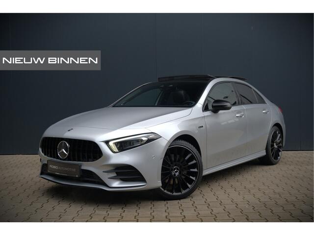 Mercedes-Benz A-KLASSE 180 Business Solution AMG | Panoramadak | Stoelverwarming | Camera | Navigatie | Apple Carplay | Keyless | Cruise Control | DAB |