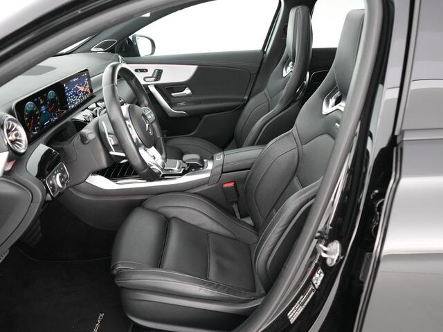 Mercedes-Benz A-KLASSE 45S AMG 485 pk 4MATIC+ Premium Plus |dealer onderhouden|Brabus verlagingsset|Milltek downpipe|schaalstoelen|panoramadak|Burmester|Aero pakket|memory|K&N luchtfilter|