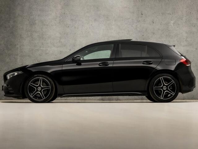Mercedes-Benz A-KLASSE 220 AMG Sport 190Pk Automaat (SCHUIFDAK, GROOT NAVI, SFEERVERLICHTING, CAMERA, STOELVERWARMING, SPORTSTOELEN, GETINT GLAS, LEDER/ALCANTARRA, NIEUWSTAAT)