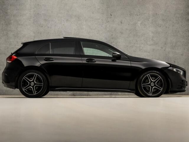 Mercedes-Benz A-KLASSE 220 AMG Sport 190Pk Automaat (SCHUIFDAK, GROOT NAVI, SFEERVERLICHTING, CAMERA, STOELVERWARMING, SPORTSTOELEN, GETINT GLAS, LEDER/ALCANTARRA, NIEUWSTAAT)