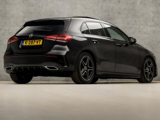 Mercedes-Benz A-KLASSE 220 AMG Sport 190Pk Automaat (SCHUIFDAK, GROOT NAVI, SFEERVERLICHTING, CAMERA, STOELVERWARMING, SPORTSTOELEN, GETINT GLAS, LEDER/ALCANTARRA, NIEUWSTAAT)