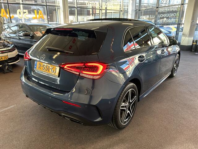 Mercedes-Benz A-KLASSE 250 e Business Solution AMG Limited 218PK | Panoramadak | Sfeerverlichting | Cruise control | Climate control | Lane assist | Dodehoeksdetectie | 18''INCH | Elek. inklapbare spiegels