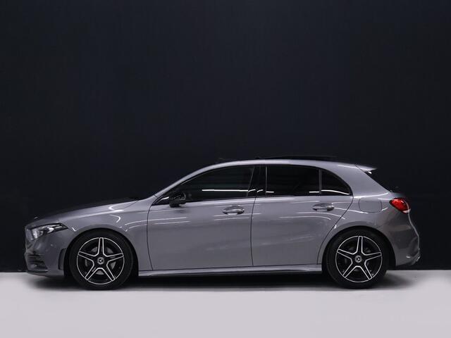 Mercedes-Benz A-KLASSE 180 Business Solution AMG [SCHUIFKANTELDAK, MEMORY SEATS, SFEERVERLICHTING, CRUISE CONTROL, BLUETOOTH TELEFOON, ACHTERUITRIJCAMERA, PDC V+A, NIEUWSTAAT]