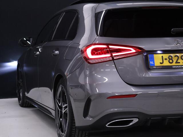 Mercedes-Benz A-KLASSE 180 Business Solution AMG [SCHUIFKANTELDAK, MEMORY SEATS, SFEERVERLICHTING, CRUISE CONTROL, BLUETOOTH TELEFOON, ACHTERUITRIJCAMERA, PDC V+A, NIEUWSTAAT]