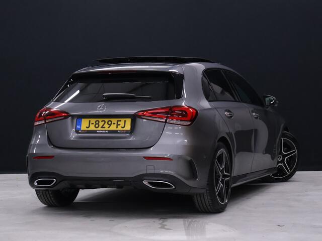 Mercedes-Benz A-KLASSE 180 Business Solution AMG [SCHUIFKANTELDAK, MEMORY SEATS, SFEERVERLICHTING, CRUISE CONTROL, BLUETOOTH TELEFOON, ACHTERUITRIJCAMERA, PDC V+A, NIEUWSTAAT]