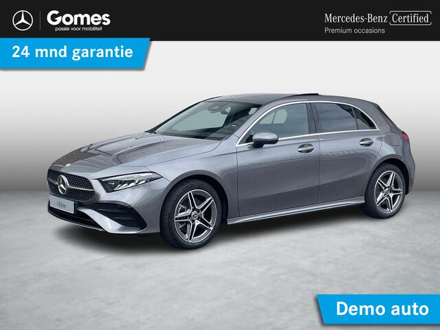 Mercedes-Benz A-KLASSE 250 e AMG | Panoramadak | Dodehoekassistent | Privacy Glas Achter | Sfeerverlichting | Stoelverwarming | Parkeersensoren |
