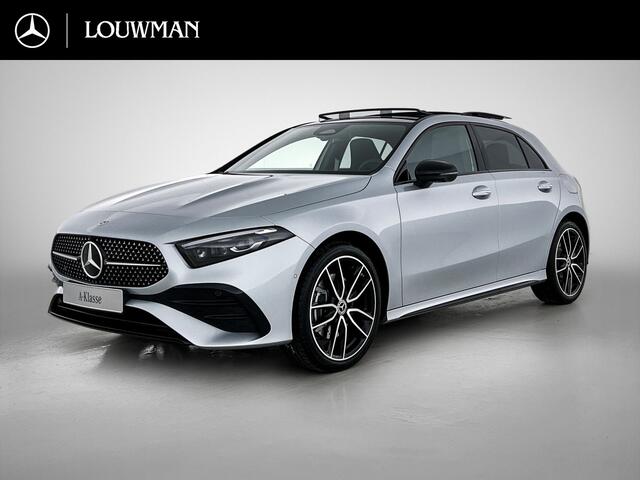 Mercedes-Benz A-KLASSE 250 e Business Solution AMG | AMG Line Plus pakket | Trekhaak | 360° camera | Head-up display | Panoramaschuifdak | MULTIBEAM LED | Smartphone-integratie | 19 inch AMG velgen |
