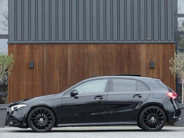 Mercedes-Benz A-KLASSE 180d Bns Sol. AMG-pakket / Burmester / dakraam / LED