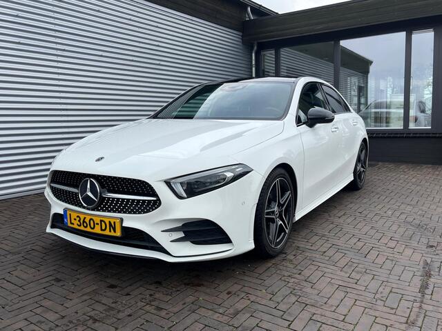 Mercedes-Benz A-KLASSE 180 Business Solution AMG panorama dak night sfeer licht vol vol