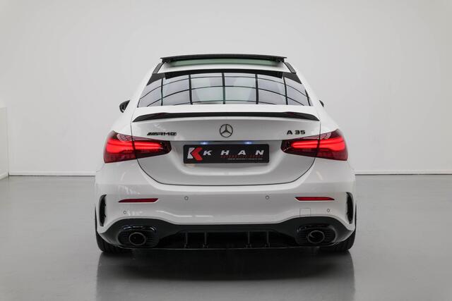 Mercedes-Benz A-KLASSE AMG 35 4MATIC |Bomvoll!|Pano|Kuipstoelen|360Camera|HUD|Memory|ACC|Dodehoek|